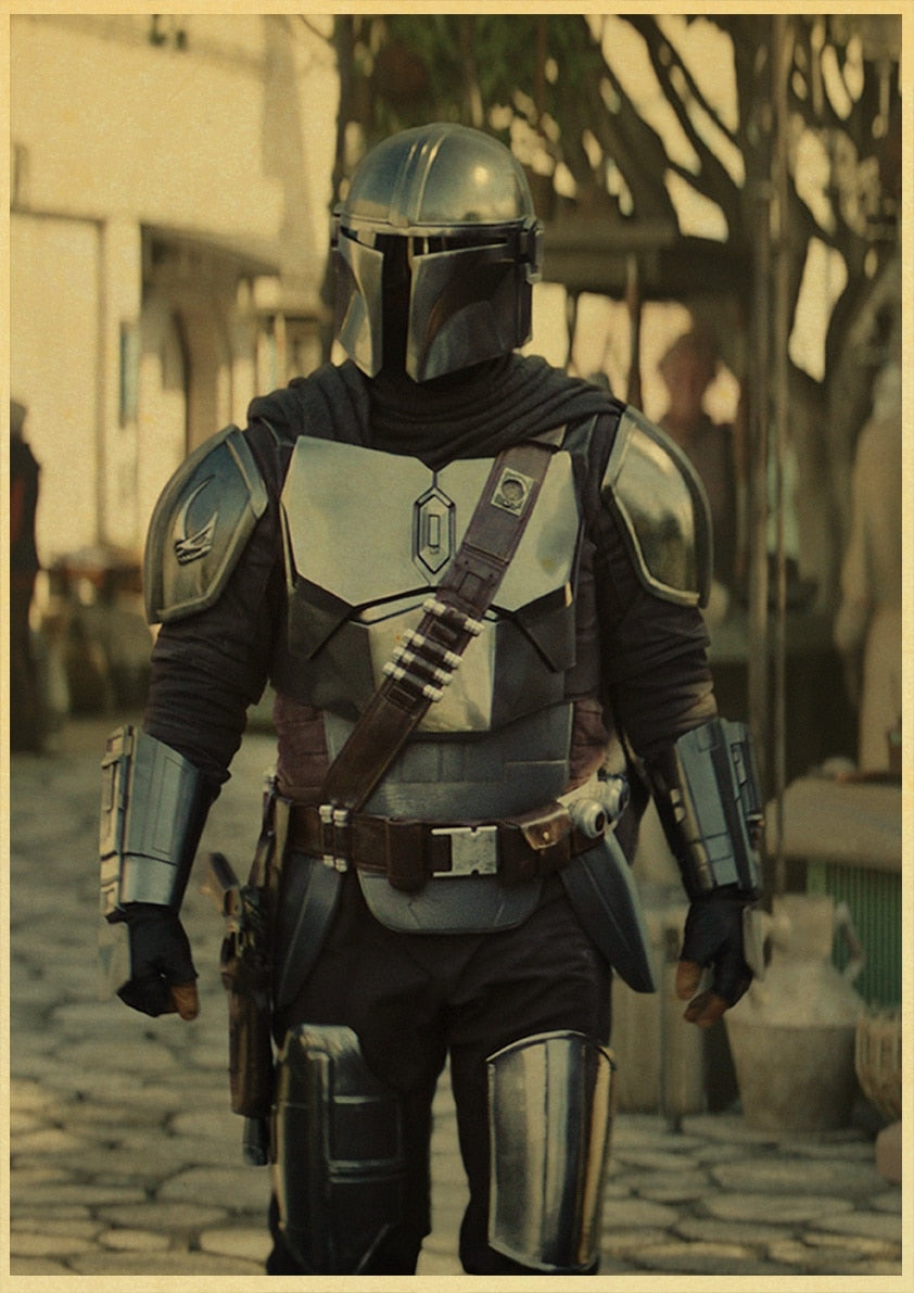Affiche Mandalorian "Armure"