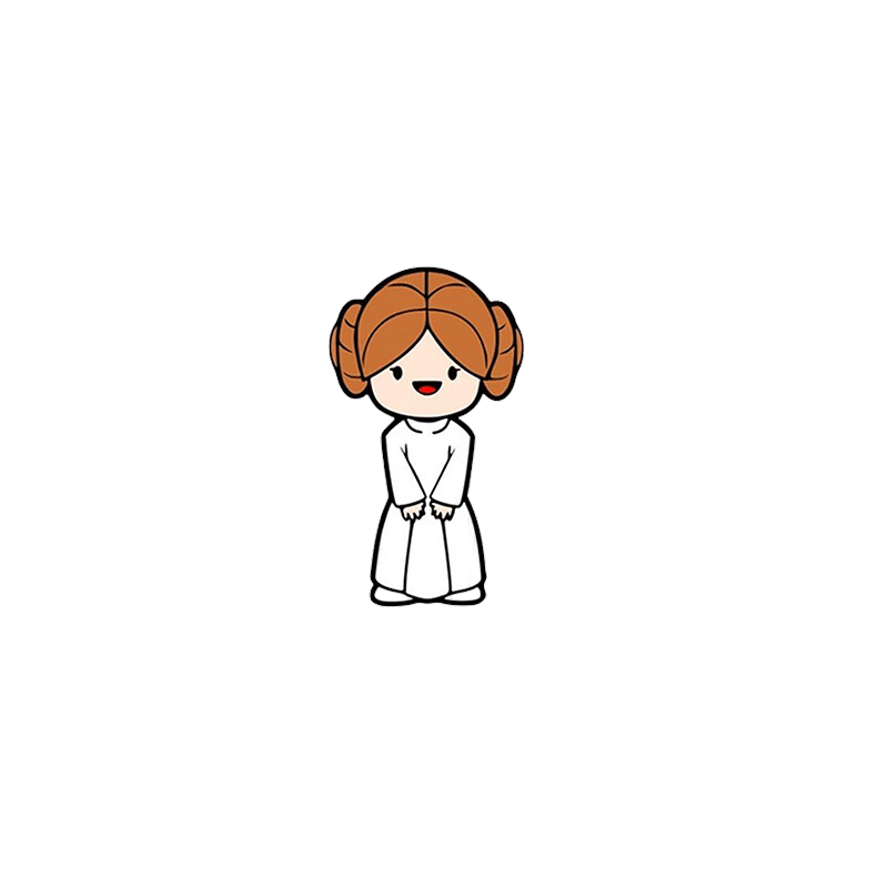 Pin's Princesse Leia