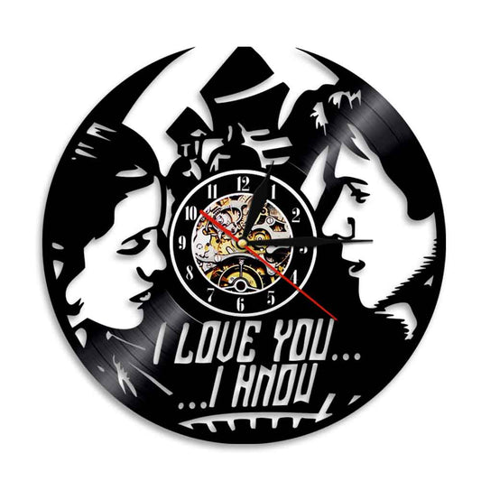 Horloge Leia & Han