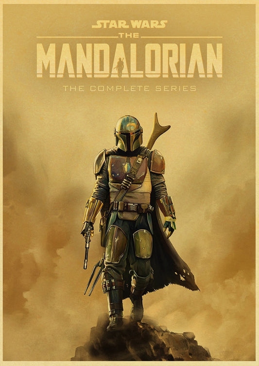 Affiche Mandalorian "Surplomb"