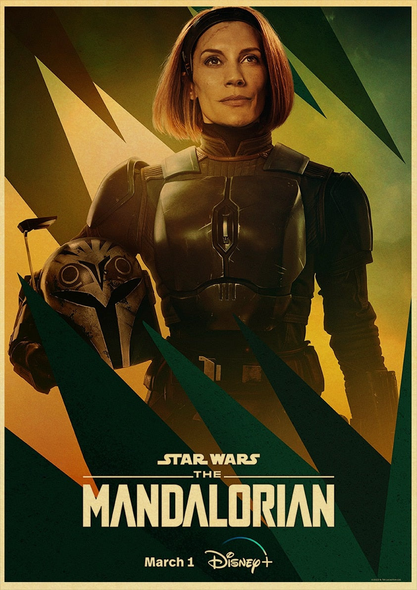 Affiche Mandalorian Bo-Katan