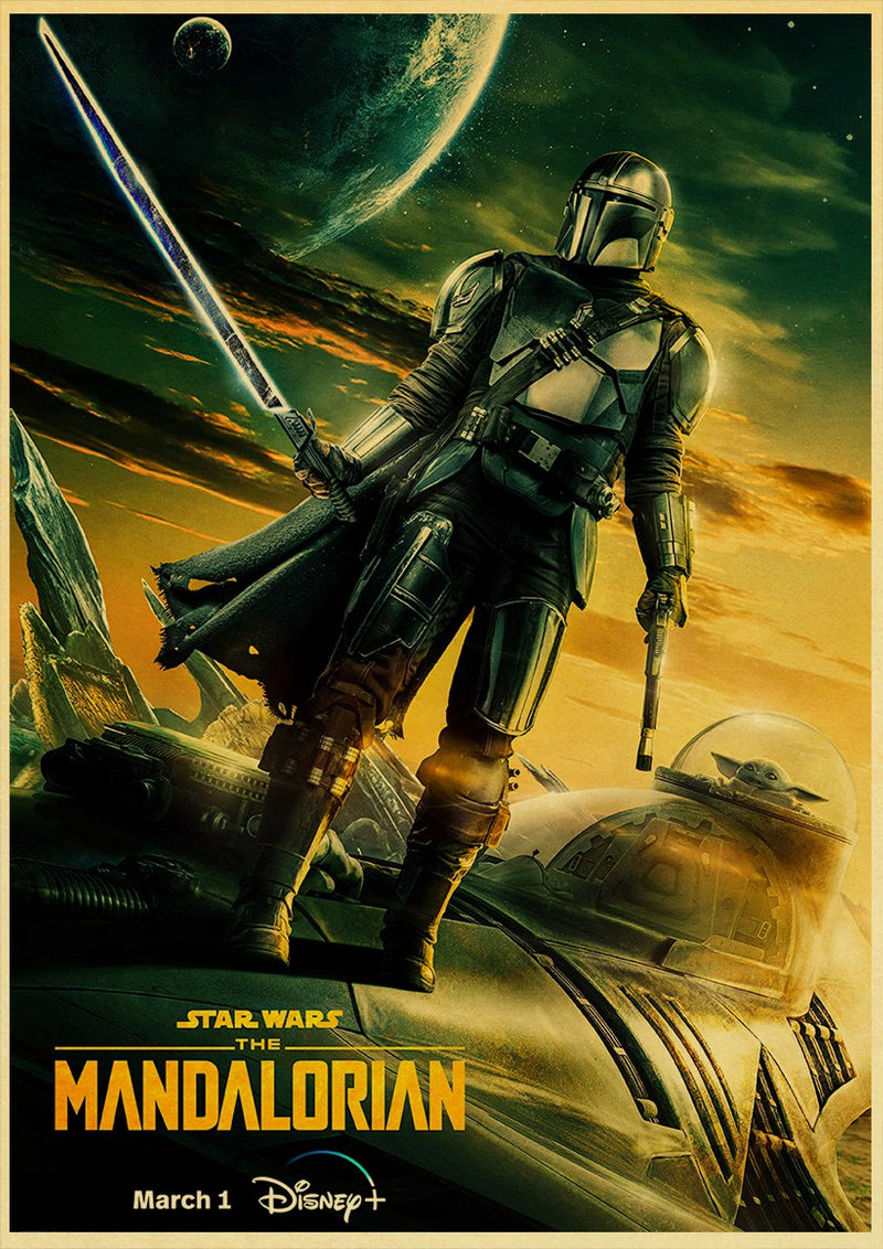 Affiche Mandalorian "Résilience"