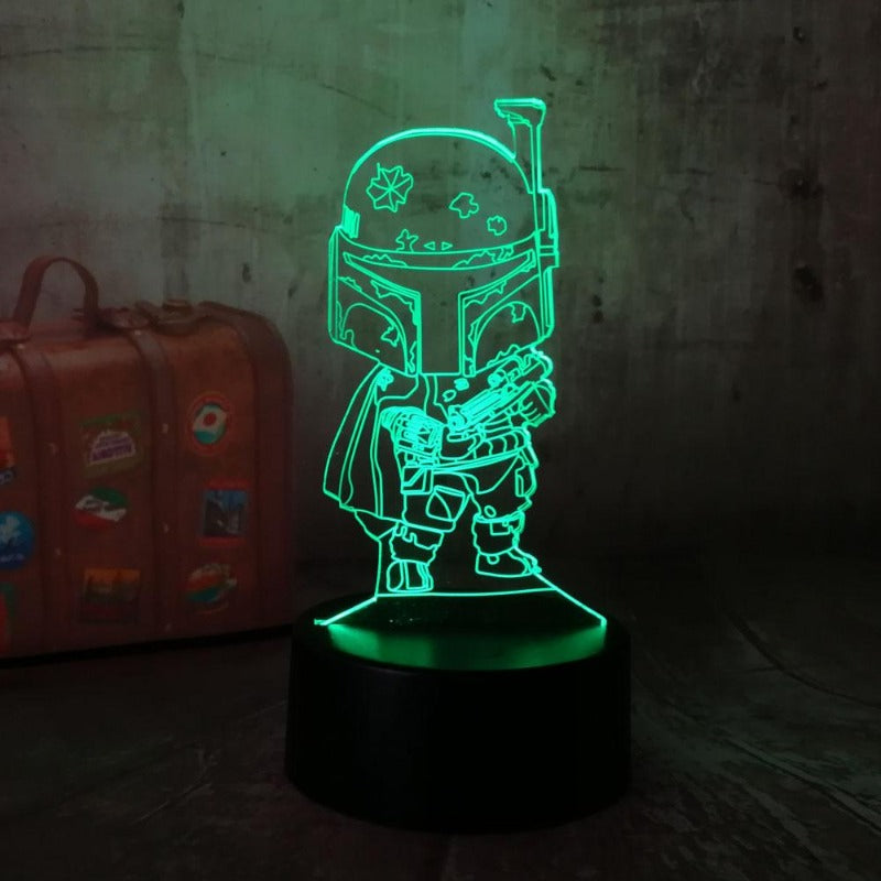 Lampe Boba Fett