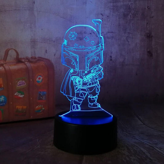 Lampe Boba Fett